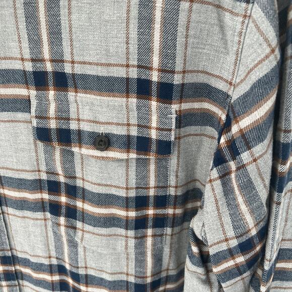 Patagonia organic cotton men’s checkered button front flannel shirt - Picture 3 of 7